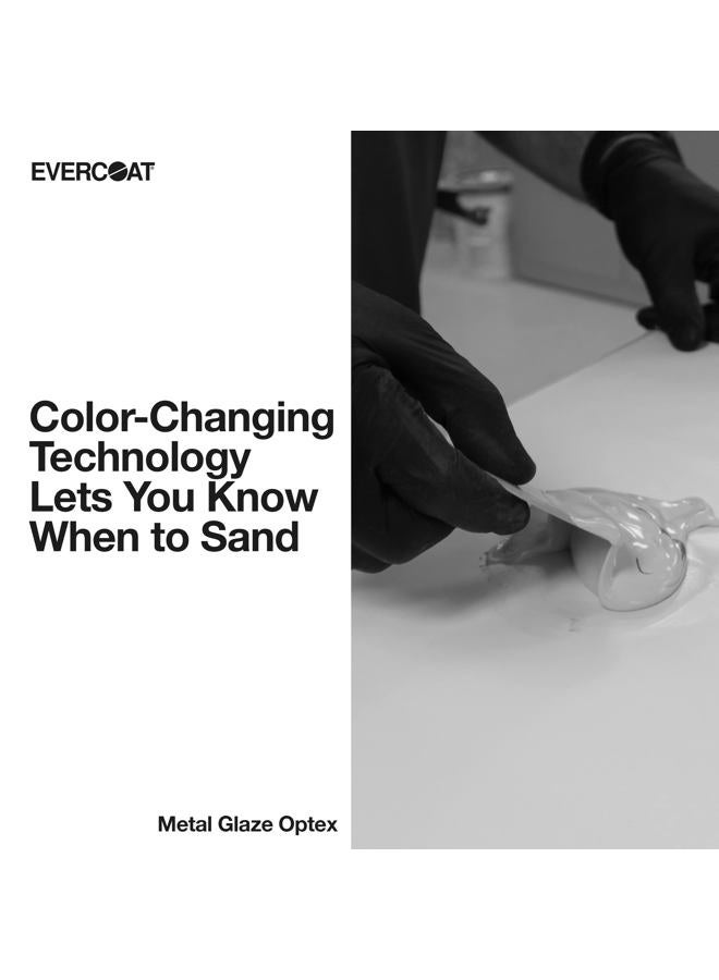 Evercoat Metal Glaze Optex - Highly Adhesive Sanding Polyester Putty & Body Filler - 30 Fl Oz - Image 2