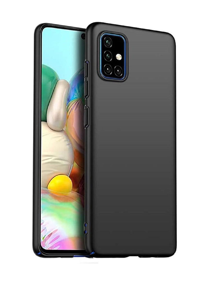 vesus Silicone Anti-Shock Protective Case For Samsung Galaxy A71 Black - Image 1