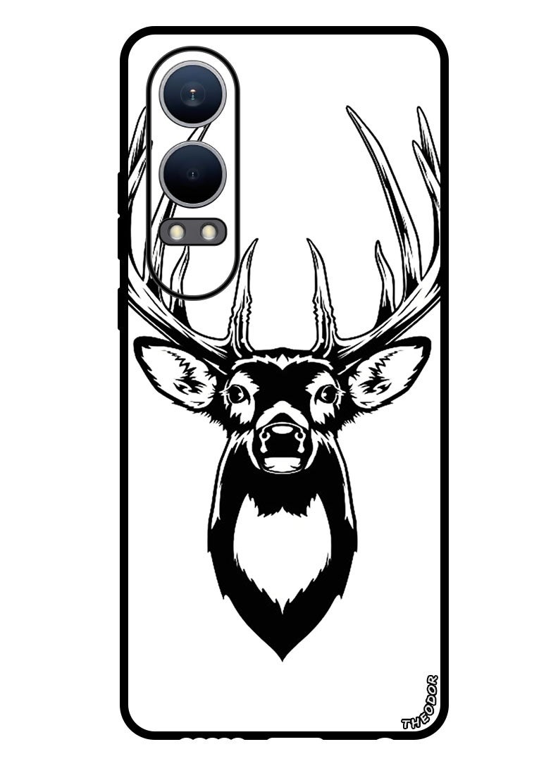 Theodor Protective Case Anti Scratch Shock Proof Bumper Cover For Oppo K12x (China) Deer 6 - Image 1