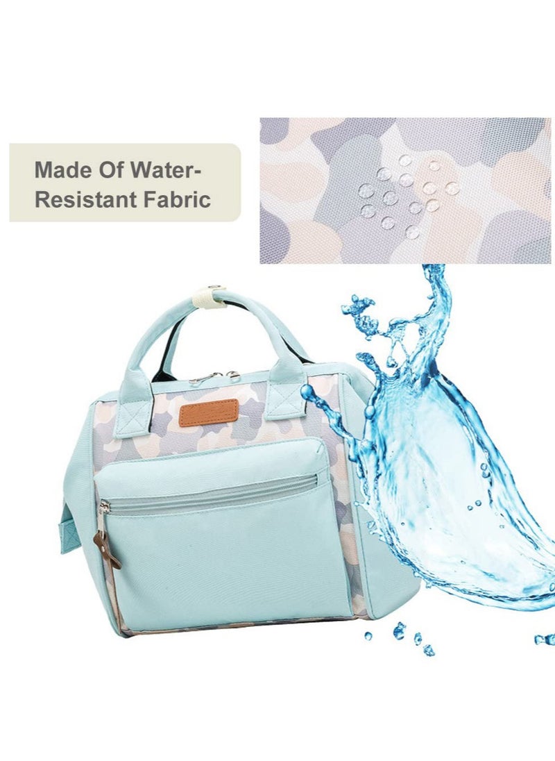 Hihonor - Multifunctional Diaper Bag Outdoor Travel Tote Baby Bag Handbag for Mom Water-resistant Large Capacity with Carry Handle Insulated Pocket - Image 1