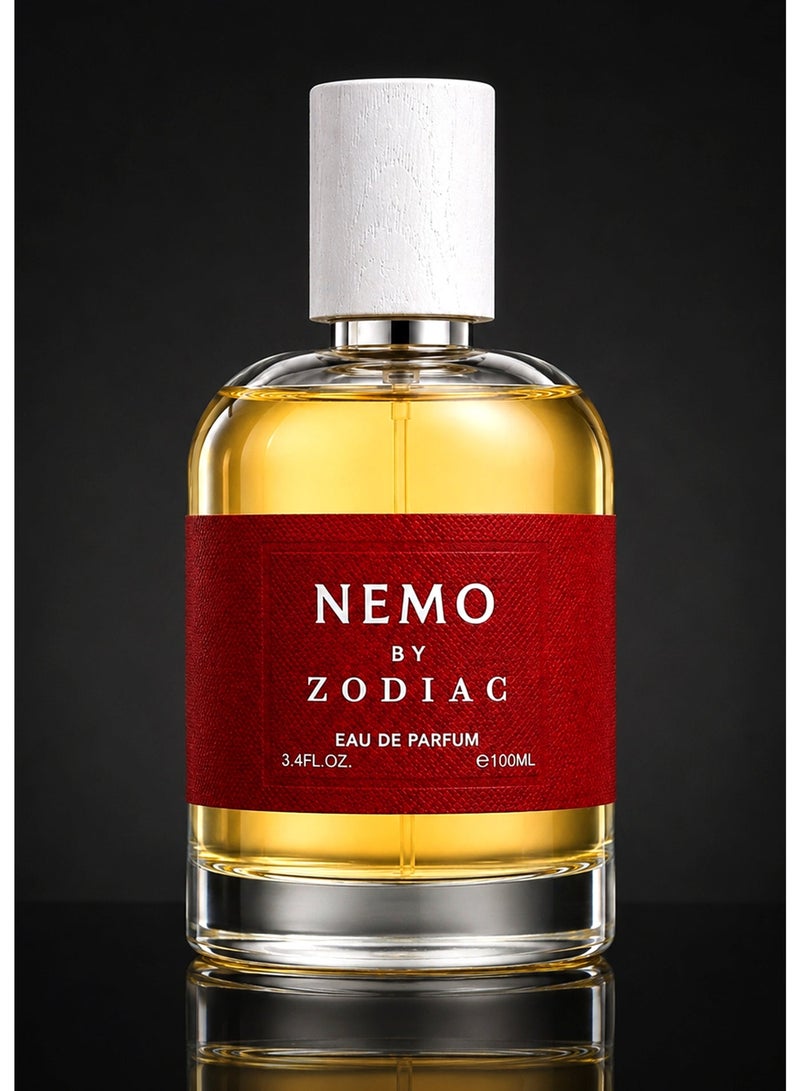 زودياك عطر زودياك نيمو أو دو بيرفيوم 100 مل | عطر فاخر للجنسين برائحة الأزهار الاستوائية مع مسك الروم وجوز الهند | عطر مميز يدوم طويلاً - Image 1