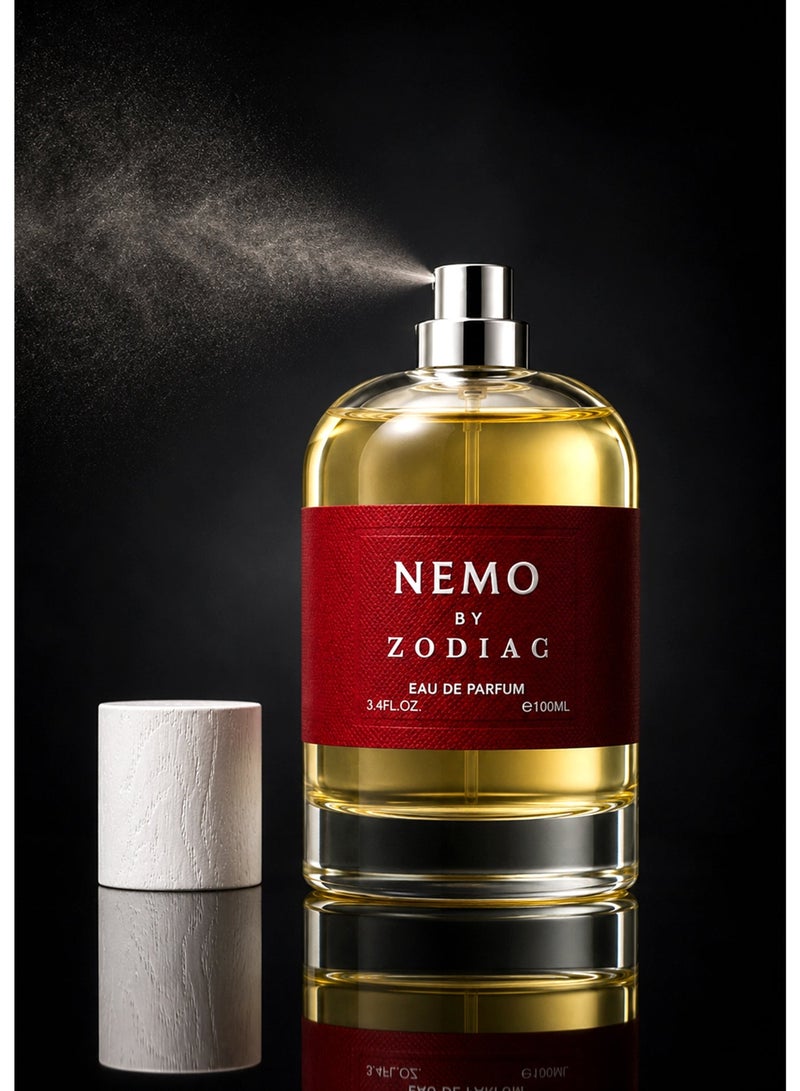 زودياك عطر زودياك نيمو أو دو بيرفيوم 100 مل | عطر فاخر للجنسين برائحة الأزهار الاستوائية مع مسك الروم وجوز الهند | عطر مميز يدوم طويلاً - Image 3
