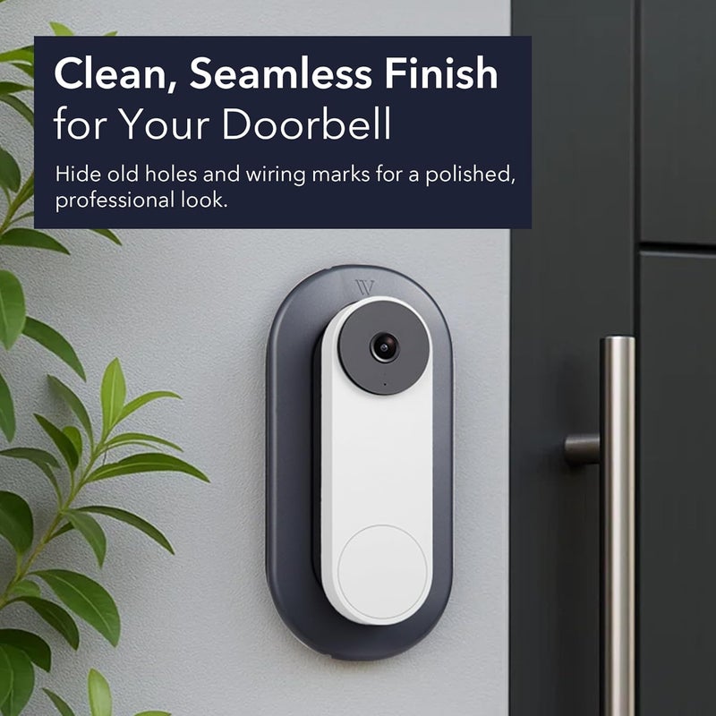 Wasserstein Wall Plate for Google Nest Doorbell (Wired, 2nd gen) - Made for Google Nest - Image 5