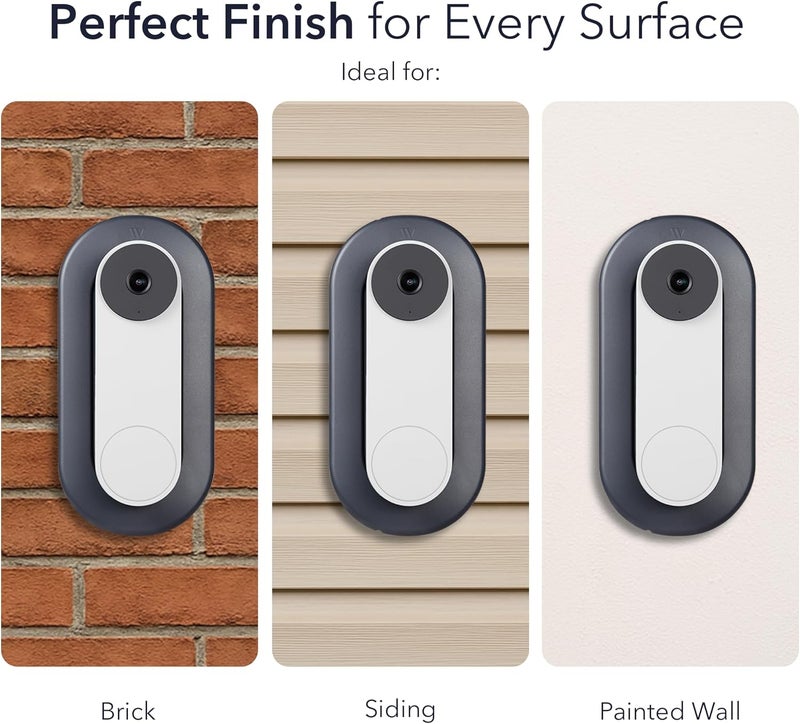 Wasserstein Wall Plate for Google Nest Doorbell (Wired, 2nd gen) - Made for Google Nest - Image 3