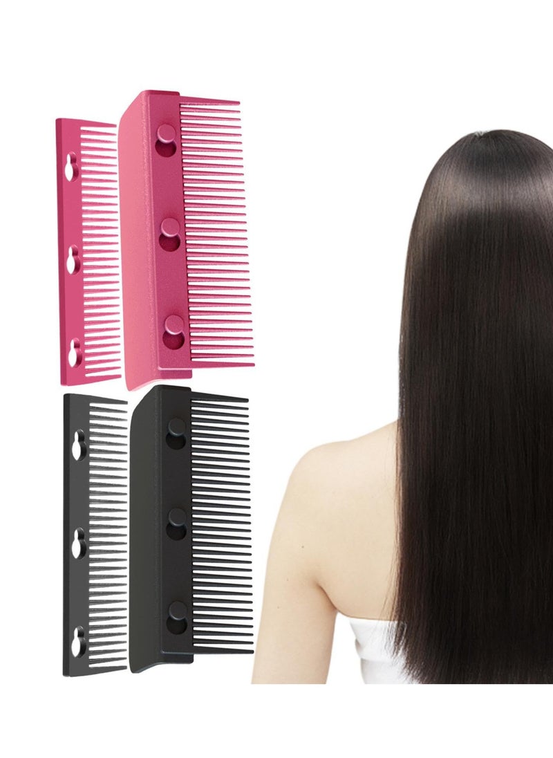 SYOSI Detachable Hair Straightening Comb Attachment, Universal Grip Comb for Flat Iron, DIY Hair Styling Tool, Flat Iron Straightener Comb Accessories  - Image 1