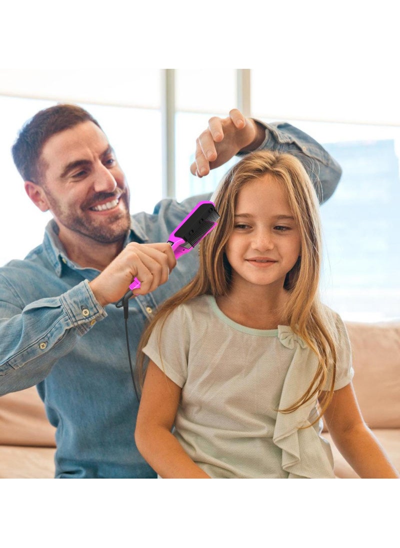 SYOSI Detachable Hair Straightening Comb Attachment, Universal Grip Comb for Flat Iron, DIY Hair Styling Tool, Flat Iron Straightener Comb Accessories  - Image 5