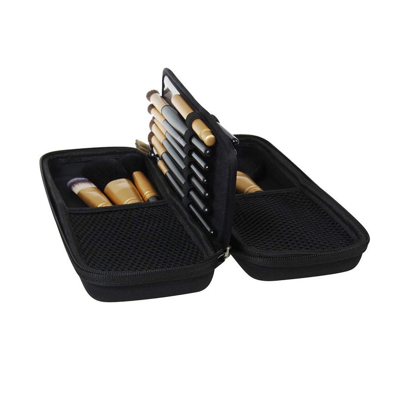 Hermitshell Hard Travel Case Carrying Bag fits Makeup Brushes - Image 2
