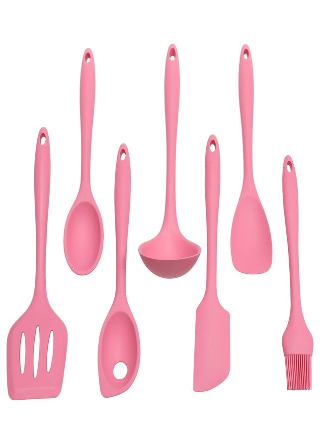 Chef Craft Premium Silicone Cooking Ladle, 11.25 inch, Pink - Image 5