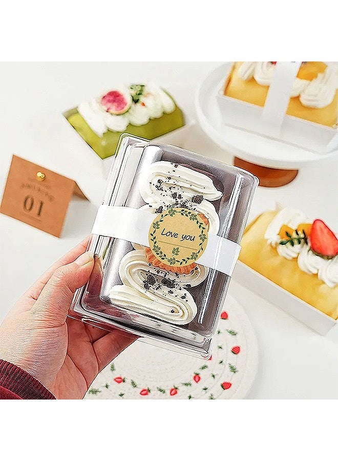 MXN 1.5 In 500Pcs Round Natural Brown Kraft Stickers with Vintage Flower Design - 4 Unique Styles Blank Kraft Labels Roll to Write On Durable Dot Stickers for Jar Canning Price Tags Store Organizing - Image 5