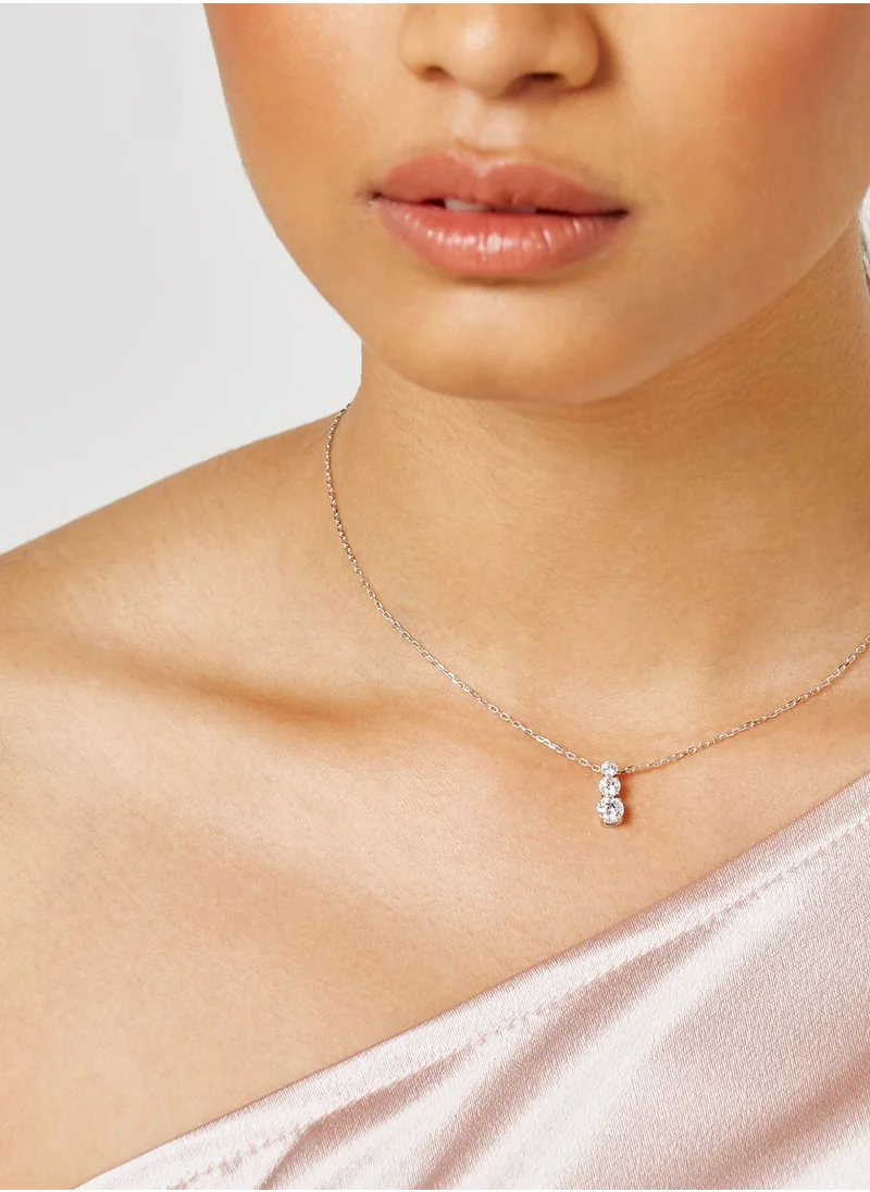 SWAROVSKI Attract Trilogy Necklace With Pendant
