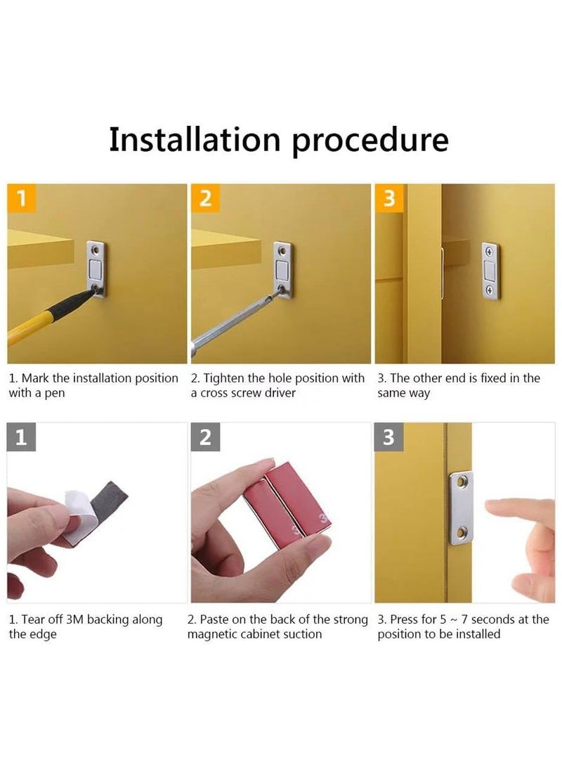 Magnetic drawer closer set provides you with safety and no worries about children  - Image 5