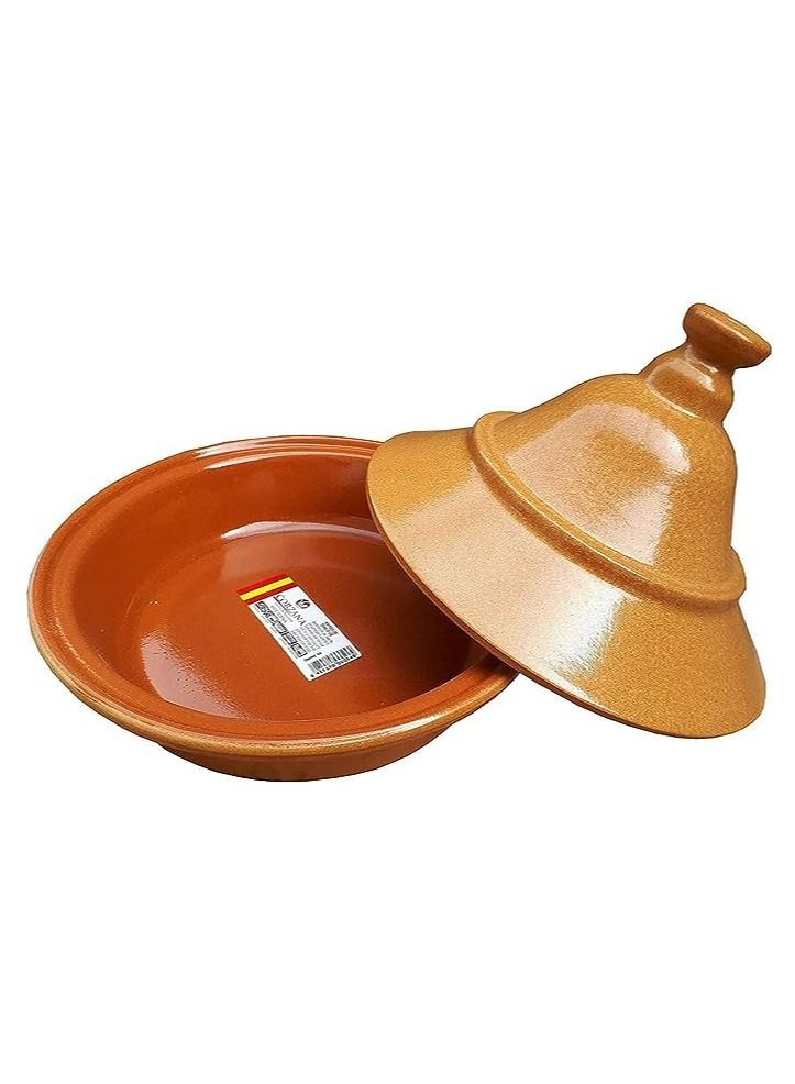 كورزانا طاجن فخار مع غطاء للطواجن فخاري صحي من الفخار الاسباني - Image 2