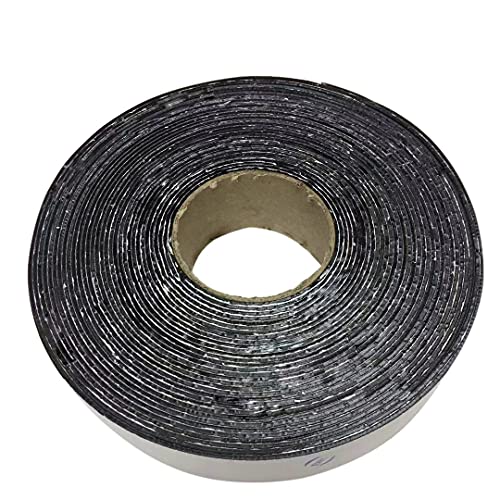 EWT (615) EWT Premium Asphalt Tarmac Parking lot Joint and Crack Sealer Hot-Filler Repair Tape 50 FT Long (2 inchs x 50ft Tape) - Image 1