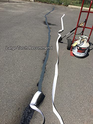 EWT (615) EWT Premium Asphalt Tarmac Parking lot Joint and Crack Sealer Hot-Filler Repair Tape 50 FT Long (2 inchs x 50ft Tape) - Image 3