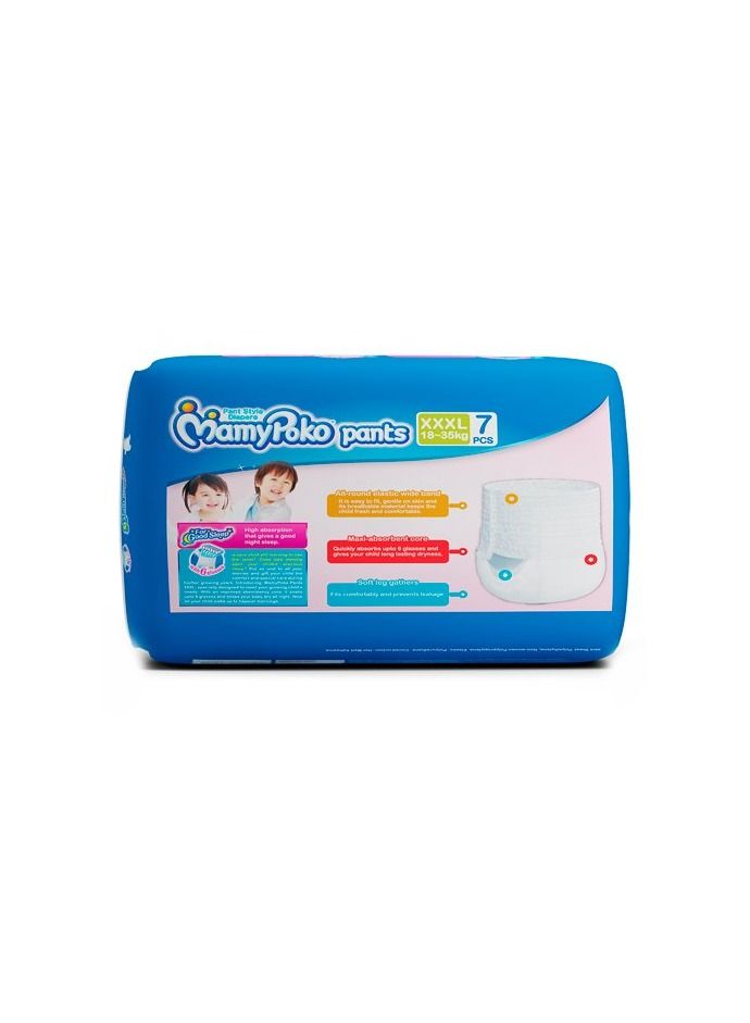 MamyPoko Pants Extra Absorb Baby Diapers, XXX-Large, 7 Count - Image 4
