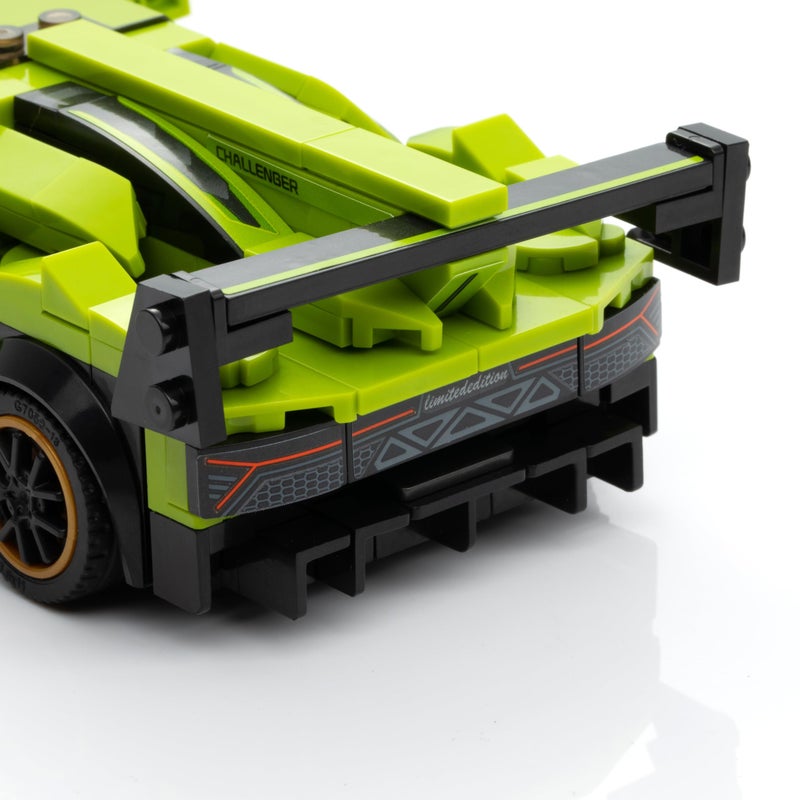 Block Builder Lambo Racing Car Building Block Set (348 Pieces). Racing Car Building Blocks for Kids and Adults - Image 5