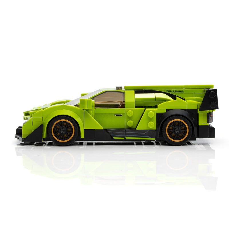 Block Builder Lambo Racing Car Building Block Set (348 Pieces). Racing Car Building Blocks for Kids and Adults - Image 4