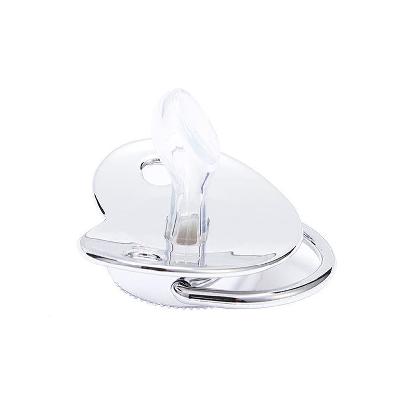 black crown drill baby soothing play mouth baby diamond pacifier with chain clip - Image 5