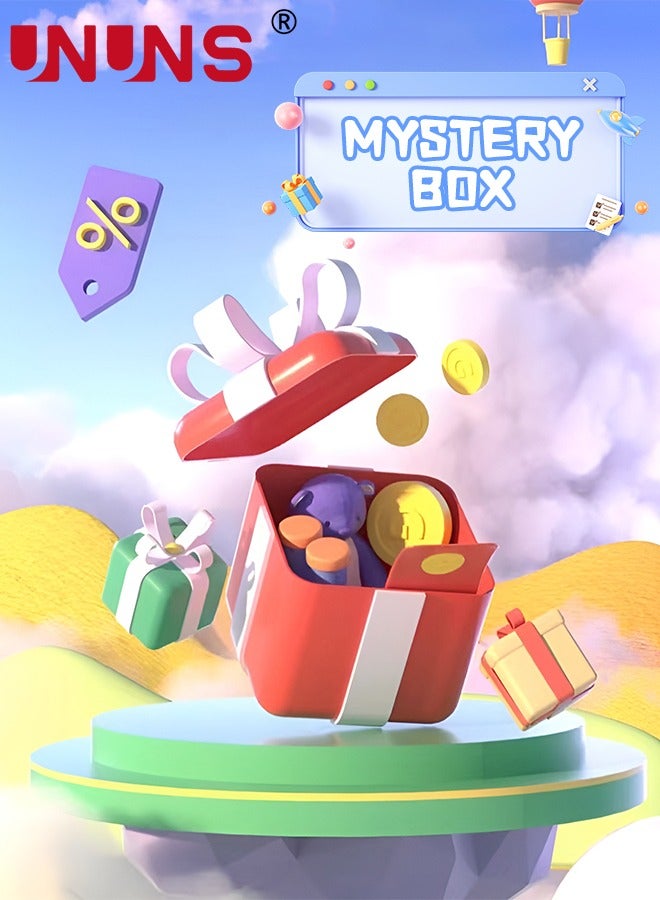 UNUNS Mystery Box,Diverse Novelty Toys,Surprise Blind Box,Random Kids Toys,Fun Mysterious Box,Best Surprise Gift For Boys Girls,Baby Educational Learning Toys,Diverse Toys Surprise Box - Image 1