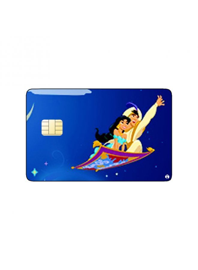 RKN PRINTED BANK CARD STICKER Animation Aladin By Disney - Image 1
