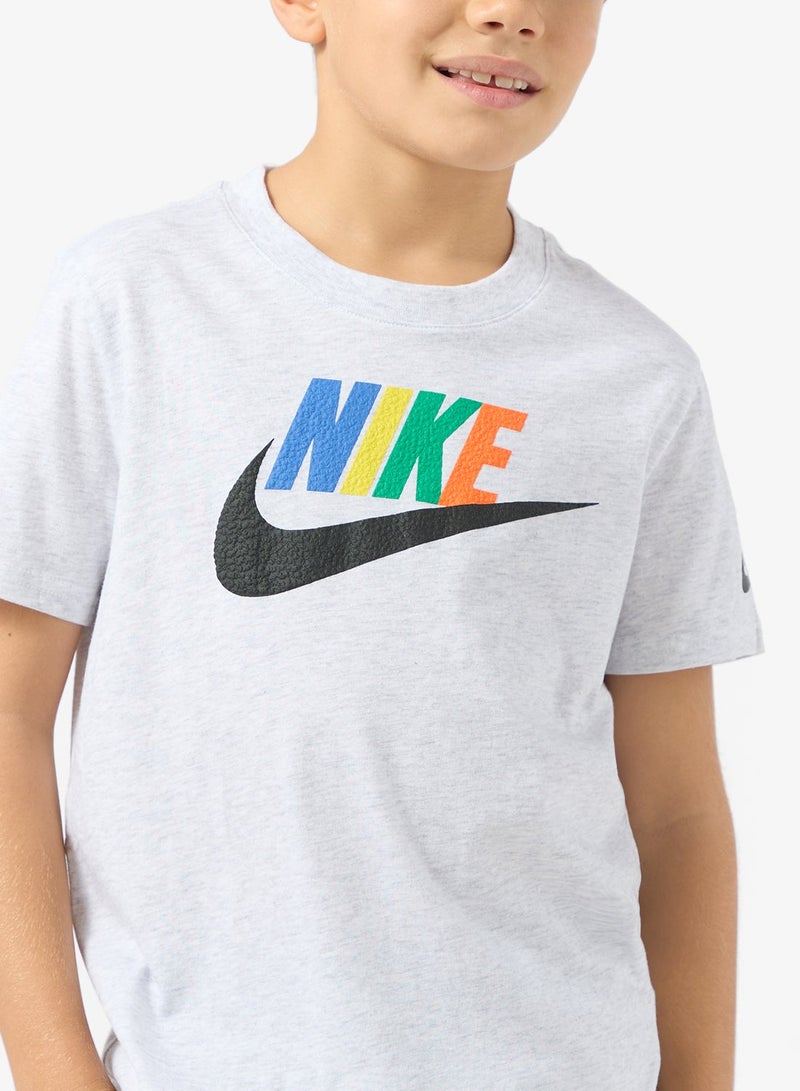 Nike Kids Club Family Short Sleeve Knit Top - Image 3