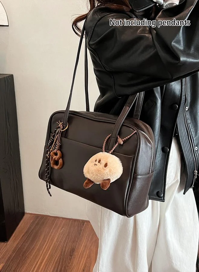 Take Two  Take Two Coffee Brown Shoulder Bag without Pendant for Women | Best Price UAE