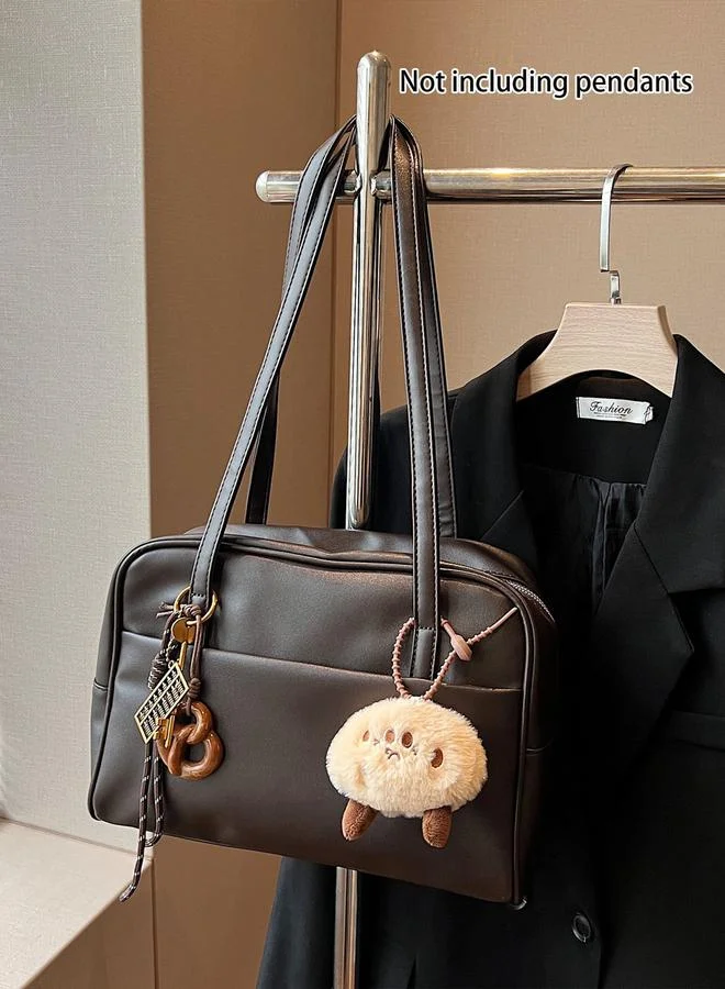 Take Two  Take Two Coffee Brown Shoulder Bag without Pendant for Women | Best Price UAE