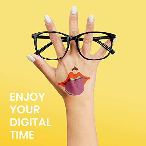 Cyxus Blue Light Blocking Glasses Women Men Computer Gaming Square Glasses UV400 Protection Anti Eyestrain - Image 5