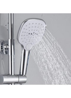 Shower Head With 3 Spray Modes, Large Chrome Self-Cleaning Handheld Shower Head For Adults Children Pets Home And Gym Use - pzsku/ZDECEF8EE12EE2A994B1AZ/45/_/1720943450/658bf5cb-be62-4ee4-adb9-06f3b6351b89