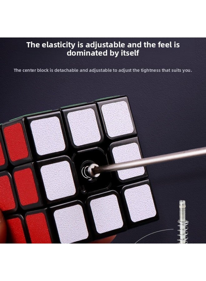 Master Rubik's Cube Third Order 3 Two Four Four Five Order Smooth Beginners Suit Full Set Of Special Toys For Professional Competition-Color:Level 4 【white Frosted】-level 3  - Image 5