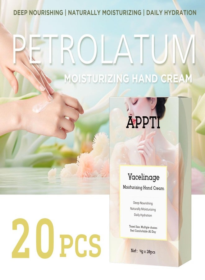 APPTI Moisturizing Hand Cream, Relieves and Repairs Hand Lotion, Travel Size Hand Cream, Original Flavor, Pack of 20 - Image 2