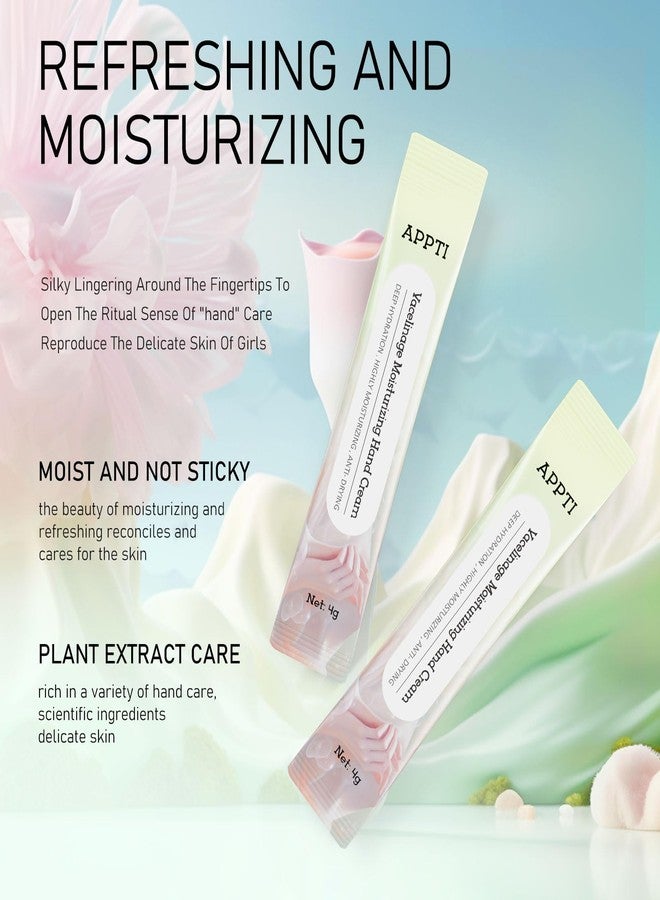 APPTI Moisturizing Hand Cream, Relieves and Repairs Hand Lotion, Travel Size Hand Cream, Original Flavor, Pack of 20 - Image 3
