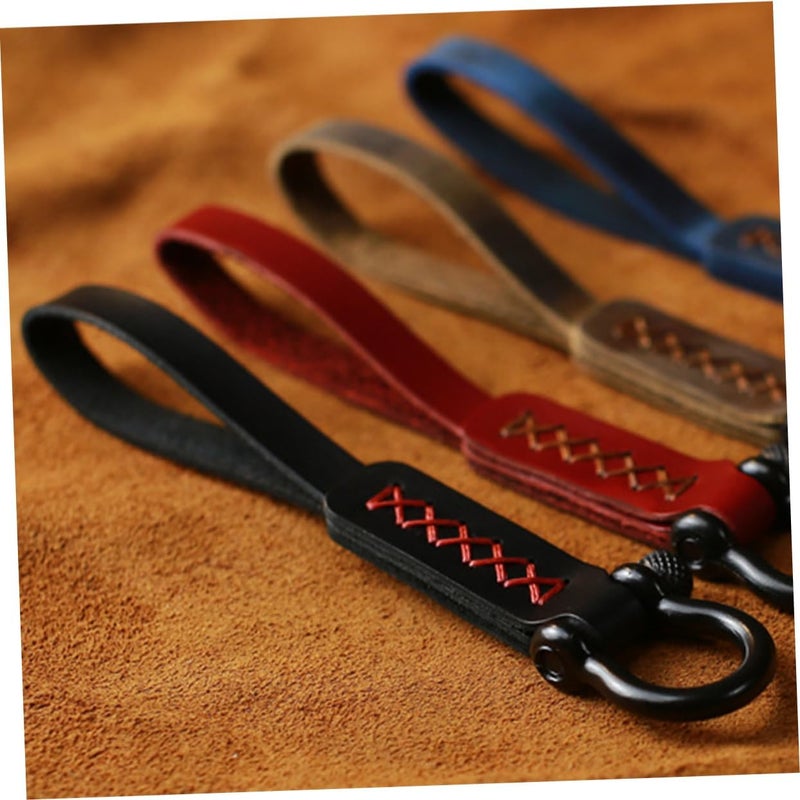 Creative Keychain Car Keychains Fashion Retro Car Key Chain Wrist Key - Image 5
