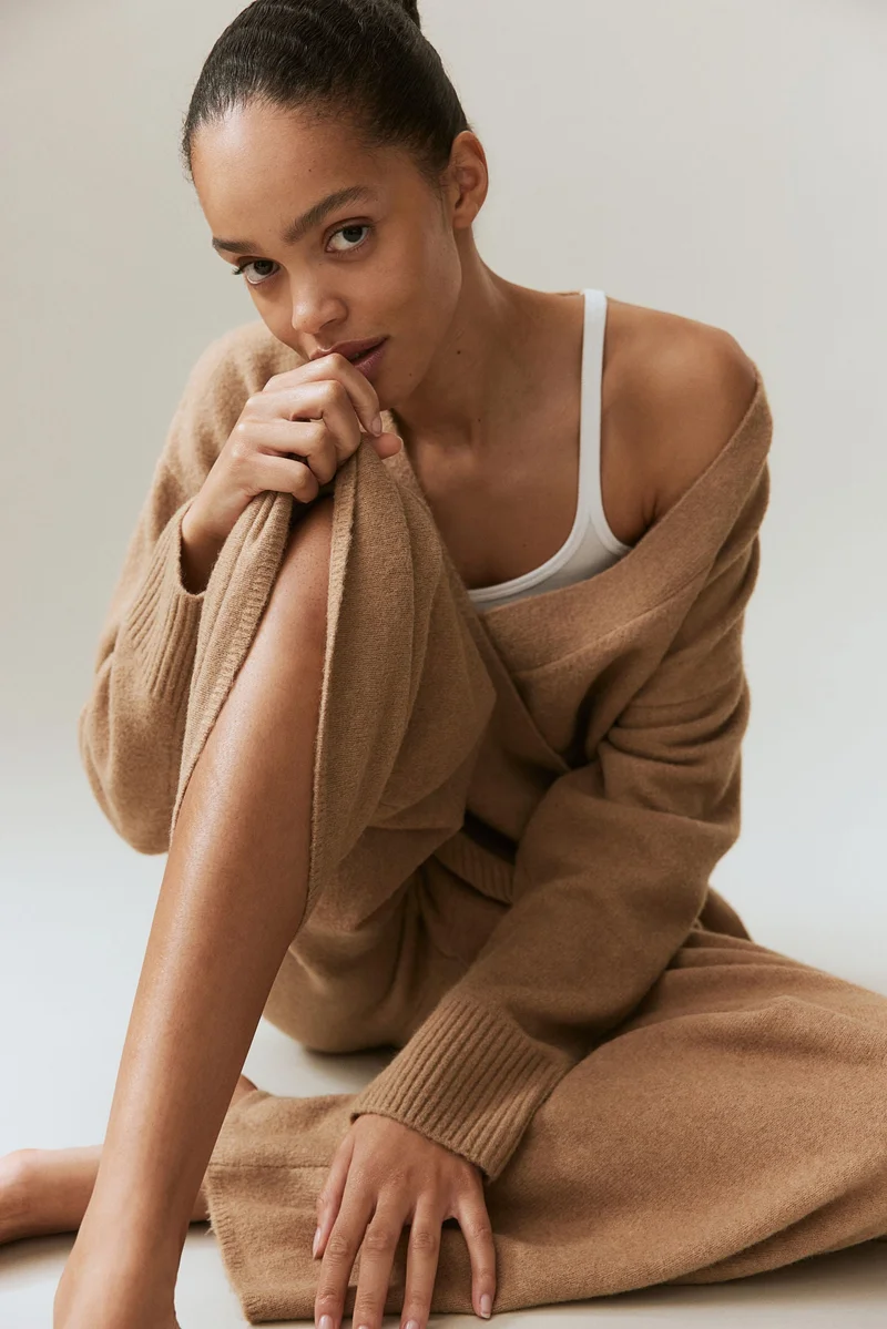 H&M Fine-knit trousers