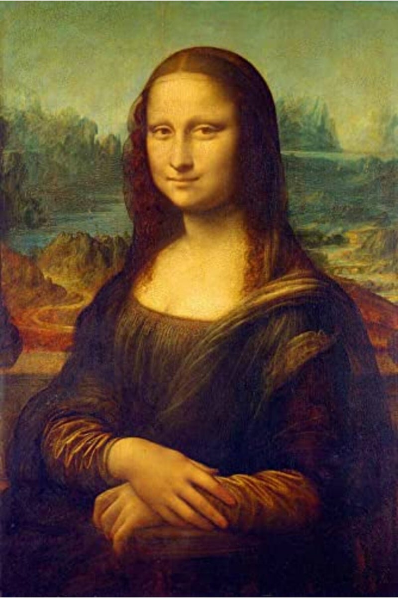 wallpics® Monalisa Painting Poster Waterproof Vinyl Sticker for Home Decor - Image 2