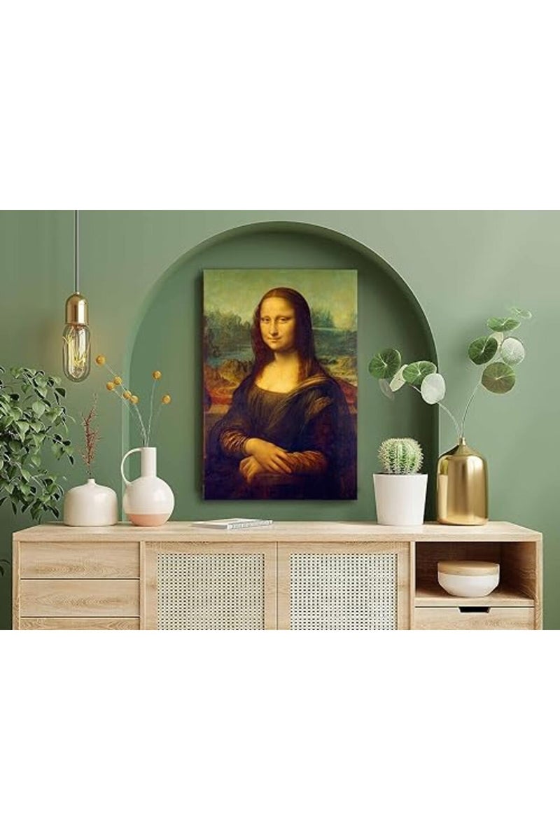wallpics® Monalisa Painting Poster Waterproof Vinyl Sticker for Home Decor - Image 3