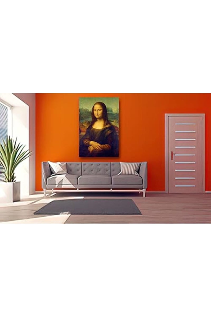 wallpics® Monalisa Painting Poster Waterproof Vinyl Sticker for Home Decor - Image 5