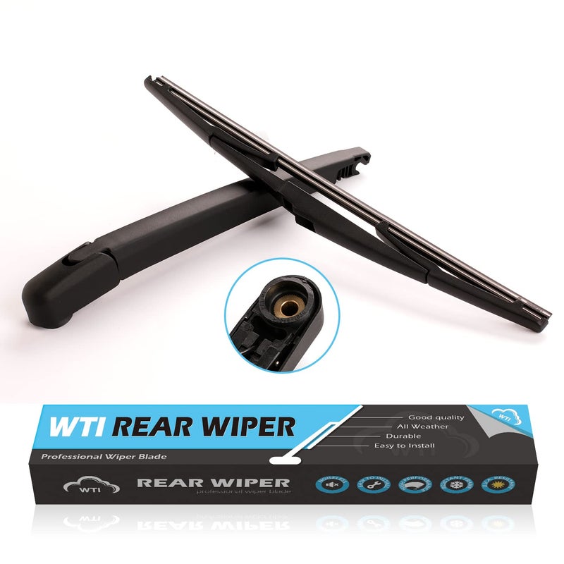 WTI Rear Wiper Arm Blade Set Compatible With Lexus RX330 20042006 Compatible With Lexus RX350 20072009 WTI Rear Wiper Arm Blade Set