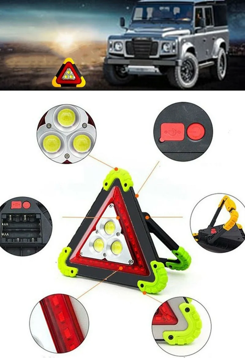 Mobee Starmax SM-8014 Multifunctional Reflector Illuminated Warning Lamp