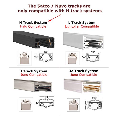 NUVO TR118 2 Track, White - Image 2
