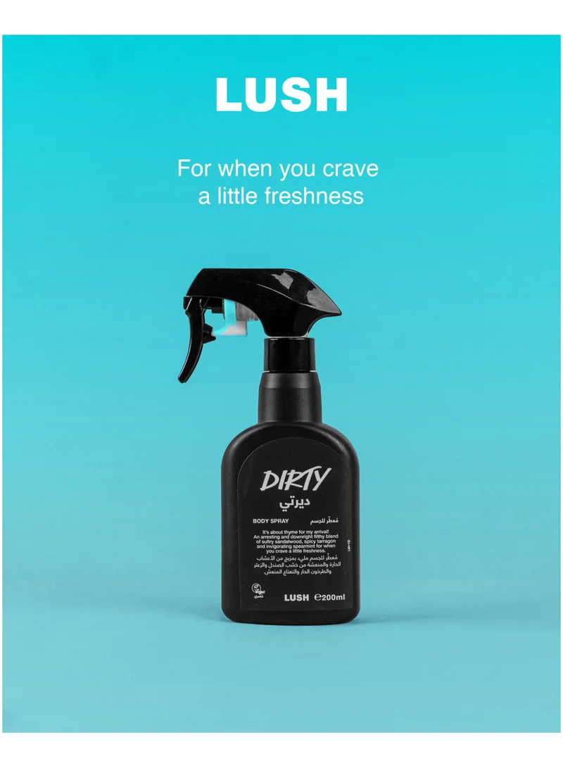 Lush Dirty Body Spray