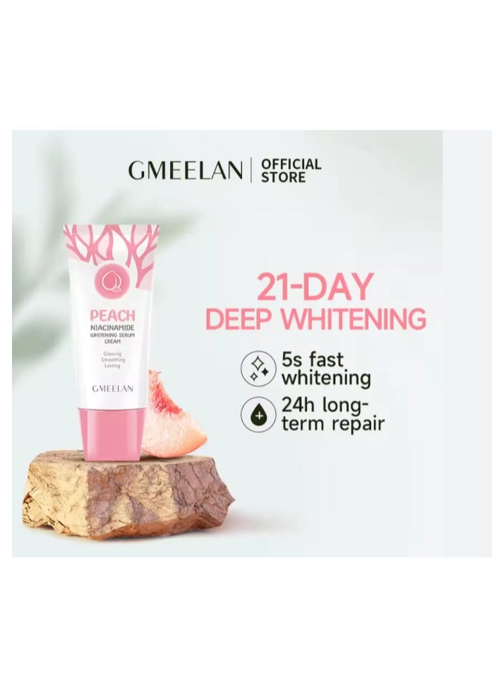 GMEELAN - Peach Niacinamide Whitening Serum Cream 50g - Image 2
