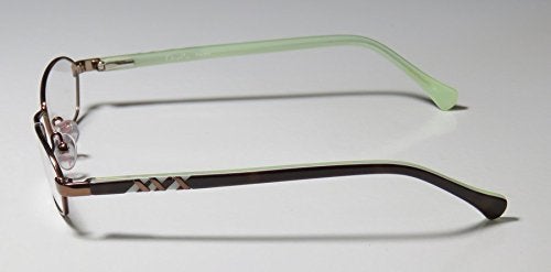 THALIA SODI Thalia Kesara Womens/Ladies Designer Full-rim Flexible Hinges Eyeglasses/Spectacles (45-16-130, Shiny Brown/Tortoise) - Image 4