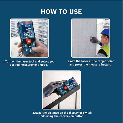 Bosch GLM 400 Laser Distance Measurer (40M Range) - Image 4