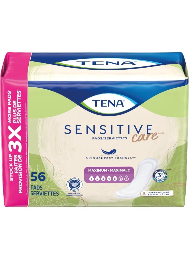 Tena Tena Incontinence Pads For Women, Heavy, Regular, 56 Count  - Image 2