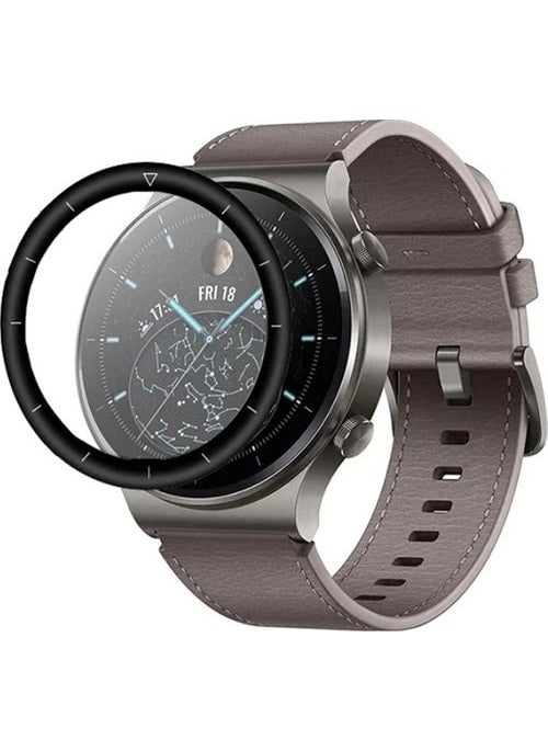 Techmaster Huawei Watch GT2 Pro 3D Glass Full Screen Protector  - Image 2