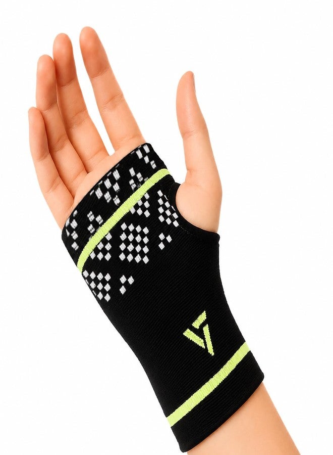ACTIFIT Wrist Support Brace for Men and Women, Compression Wrap for Pain Relief, Sprains, Carpal Tunnel, Adjustable and Breathable Strap, Multicolor, XL Size, Pack of 1 - Image 1