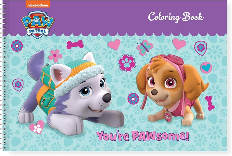 Nickelodeon PAW gaint awesome coloring