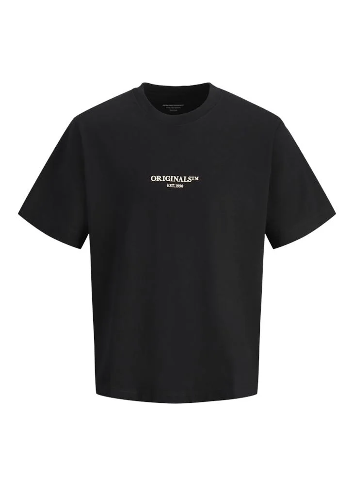 جاك اند جونز Jorislington Logo Crew Neck T-Shrt