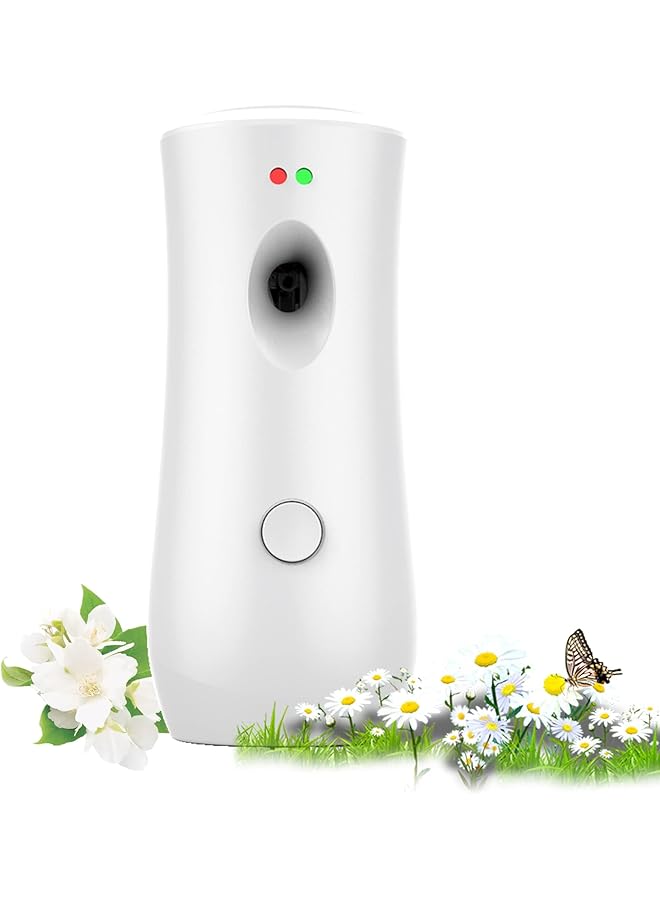 erorex Auto Air Freshener Spray Machine Aromatherapy Machine Air Freshener Dispenser Adjustable Aroma Spray Machine For Bedrooms Bathrooms Offices Airports Hotels Battery Not Included - Image 1